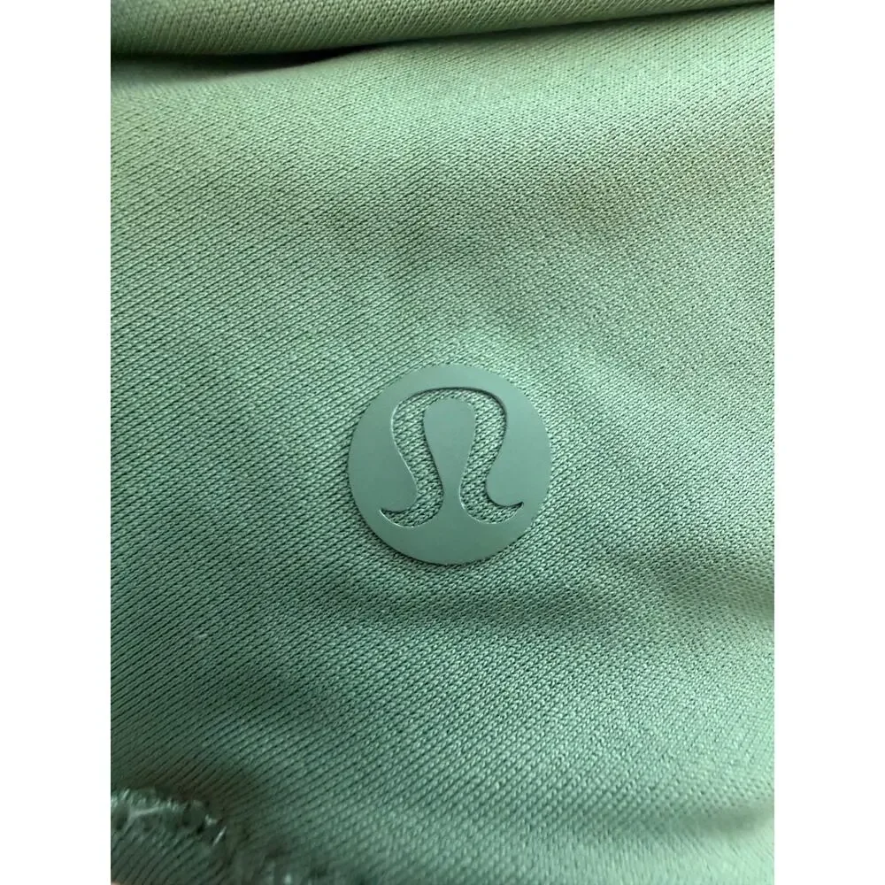 Lululemon Waterside V-Neck Cedar Green One Piece Swimsuit 8 Plunge Resort READ